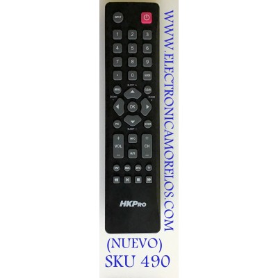 CONTROL REMOTO  ORIGINAL NUEVO PARA TV HKPRO / 06-510W37-E000X / CT-14039 / 06510W37E000X / LEKT32B2610 / LEKT40B3800